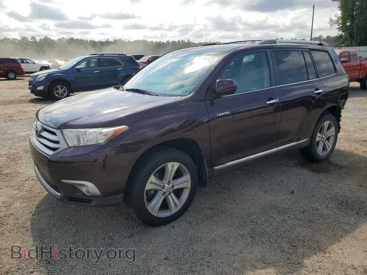 Фотография 5TDDK3EH2DS261662 - TOYOTA HIGHLANDER 2013