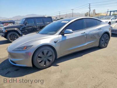 2024 Tesla MODEL 3, серый — VIN 5YJ3E1EA8RF871071, Copart