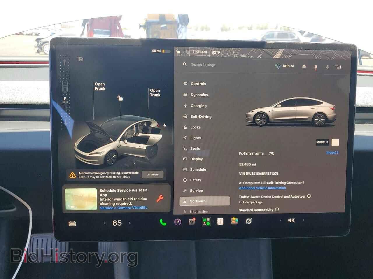 2024 TESLA MODEL 3 - VIN: 5YJ3E1EA8RF871071 - Photo 9
