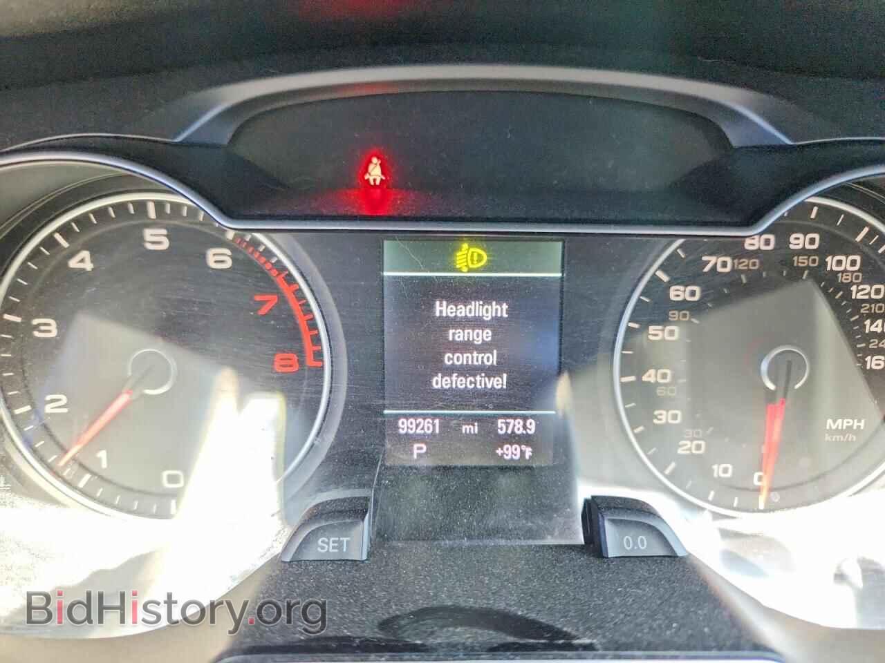 2013 AUDI A4 - VIN: WAUEFAFL0DN022047 - Фото 9