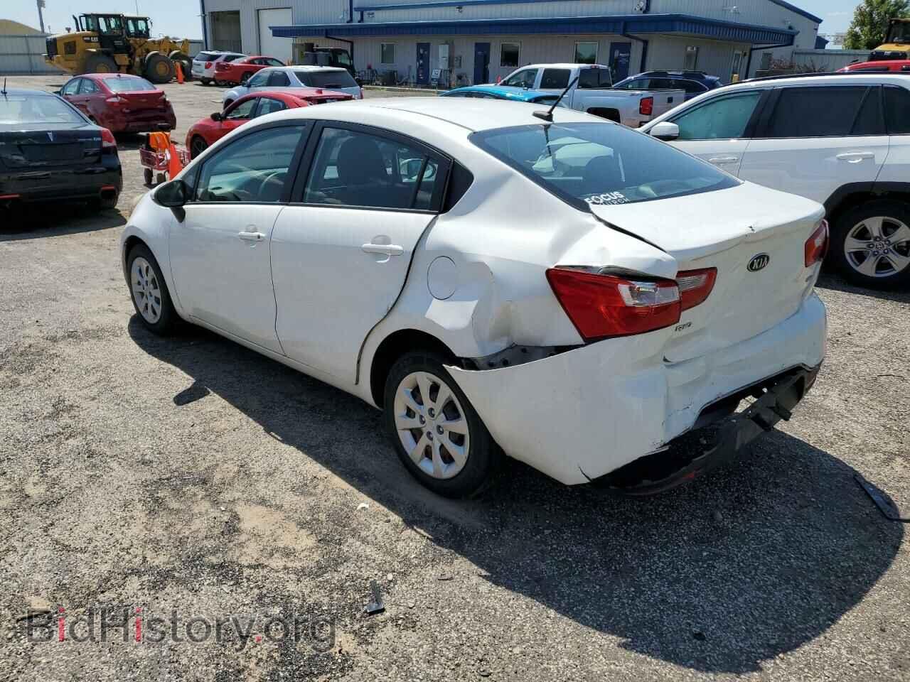 2014 KIA RIO - VIN: KNADM4A34E6352571 - Фото 2
