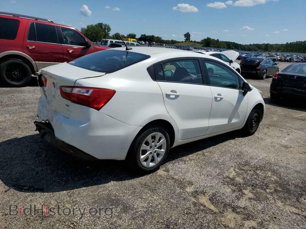 2014 KIA RIO - VIN: KNADM4A34E6352571 - Фото 3