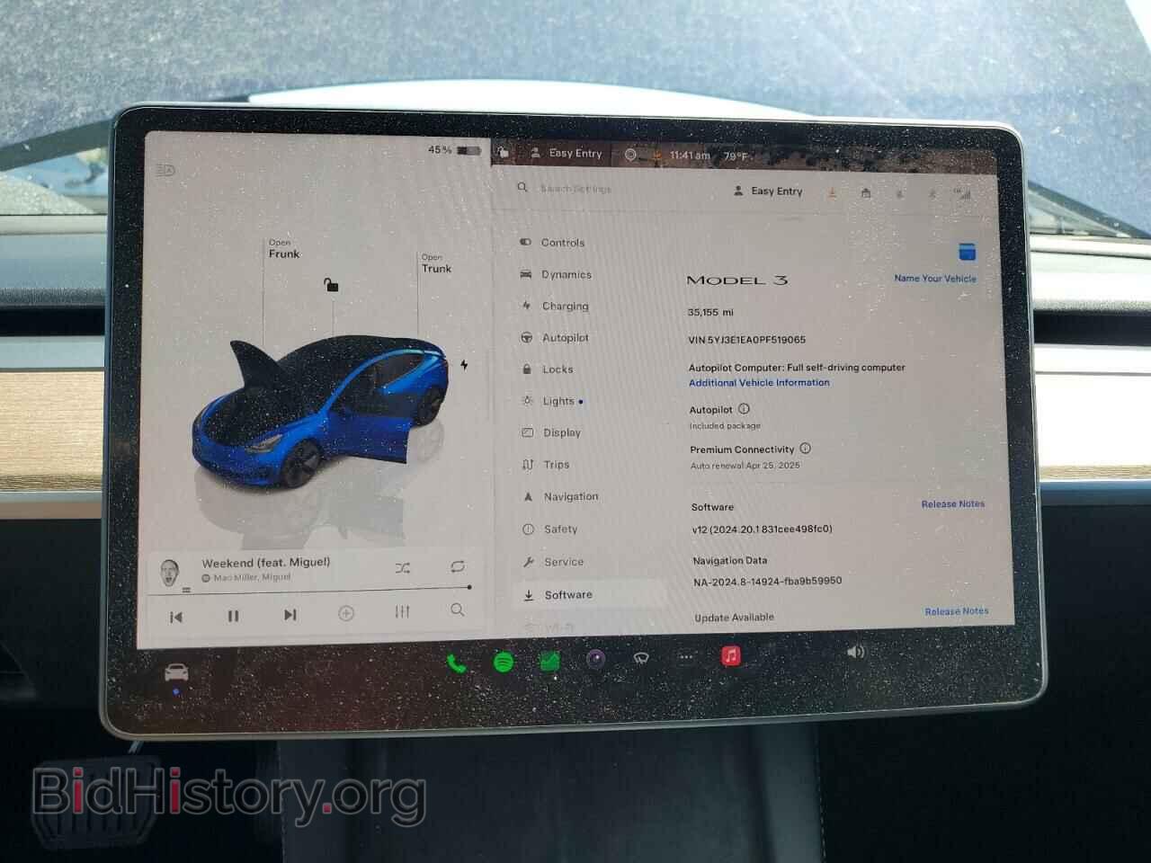 2023 TESLA MODEL 3 - VIN: 5YJ3E1EA0PF519065 - Photo 9