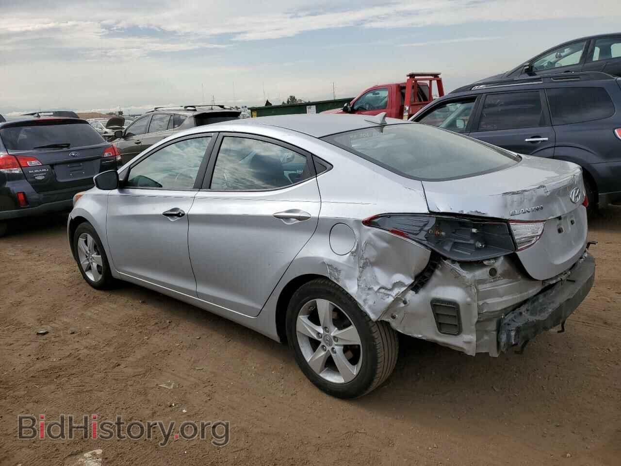 2012 HYUNDAI ELANTRA - VIN: 5NPDH4AE9CH145122 - Фото 2