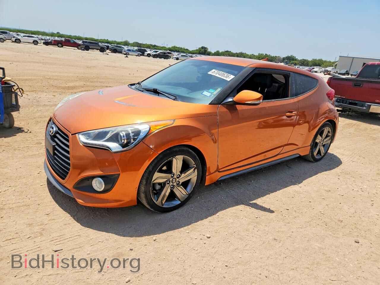 Фотография KMHTC6AE9EU209976 - HYUNDAI VELOSTER 2014