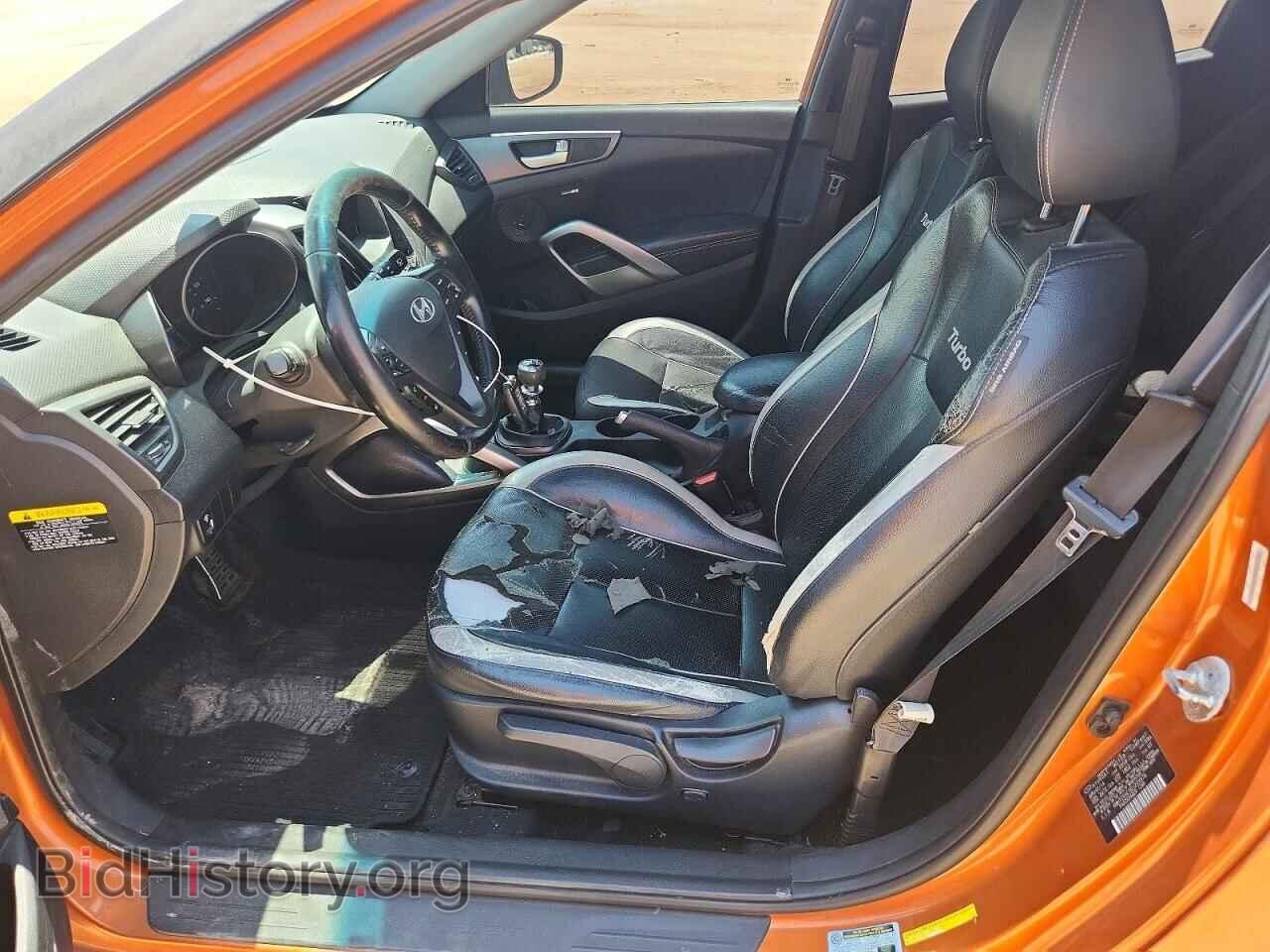 2014 HYUNDAI VELOSTER - VIN: KMHTC6AE9EU209976 - Фото 7