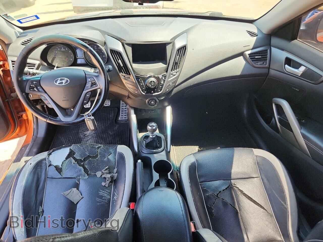 2014 HYUNDAI VELOSTER - VIN: KMHTC6AE9EU209976 - Фото 8