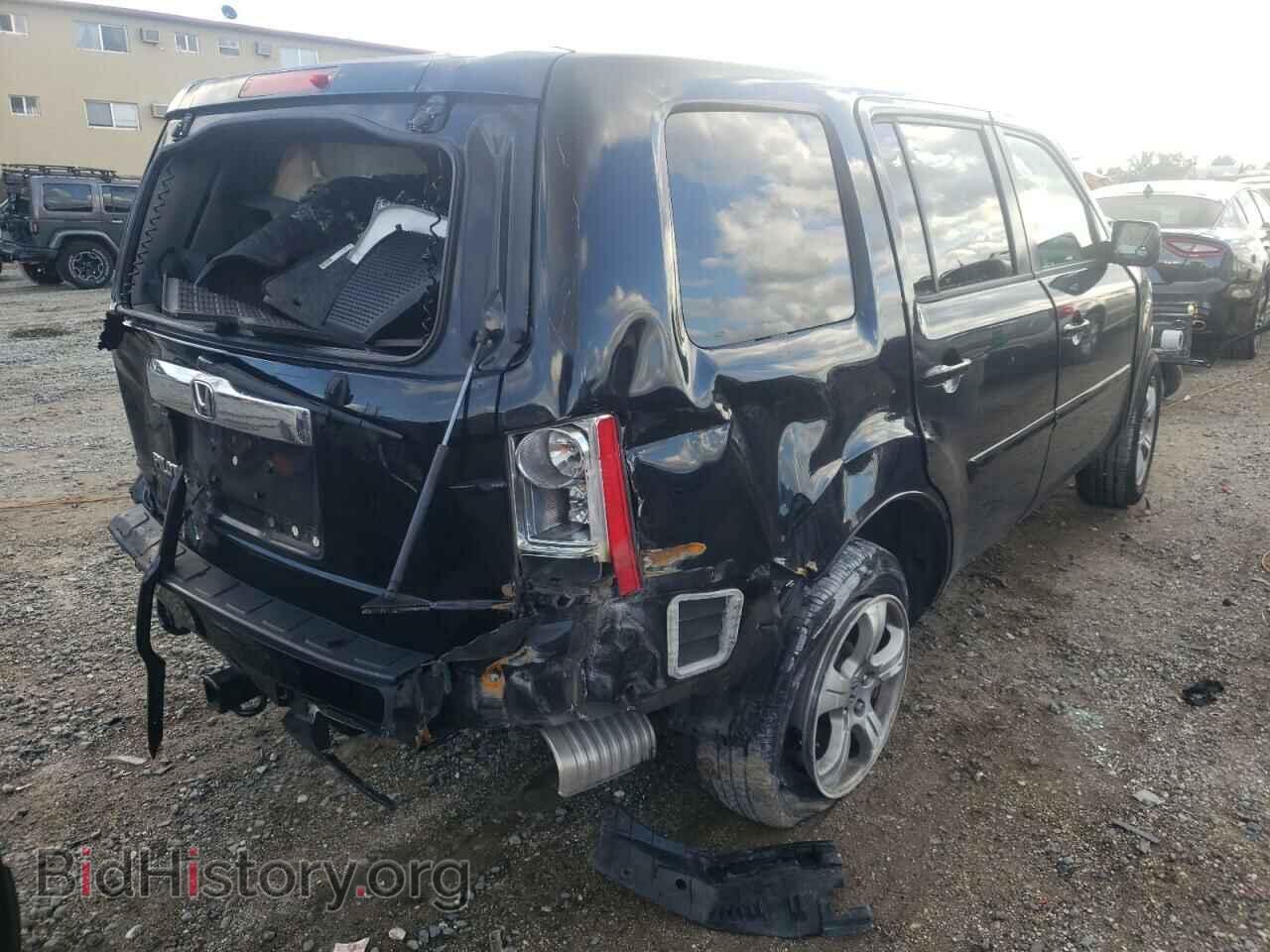 2013 HONDA PILOT - VIN: 5FNYF3H57DB022541 - Фото 4