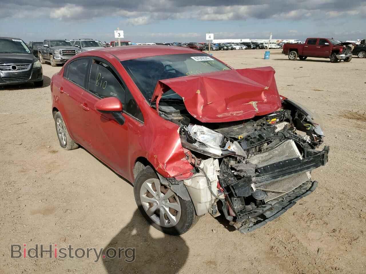 Photo KNADM4A38D6108839 - KIA RIO 2013