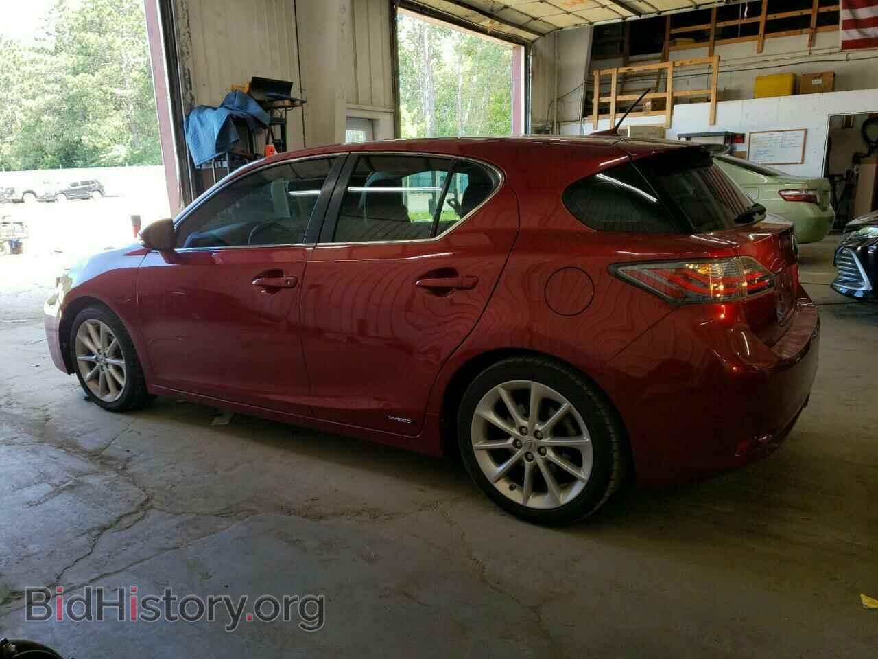 2011 LEXUS CT 200 - VIN: JTHKD5BH3B2031259 - Фото 2