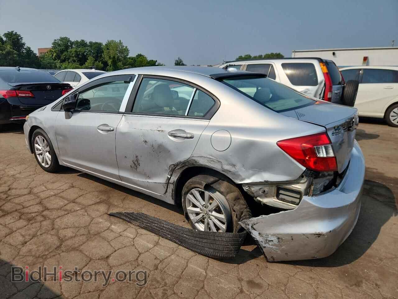 2012 HONDA CIVIC - VIN: 2HGFB2F89CH523595 - Фото 2