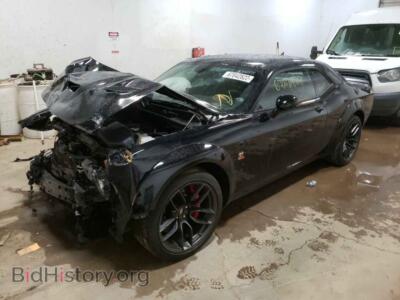 2022 Dodge CHALLENGER, черный — VIN 2C3CDZFJXNH199720, Copart