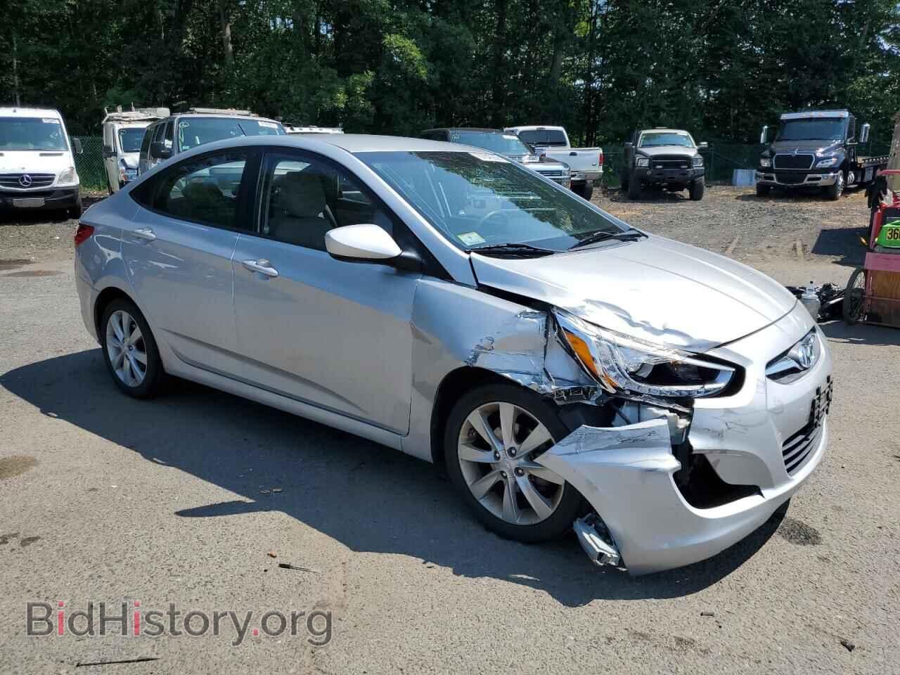 2014 HYUNDAI ACCENT - VIN: KMHCU4AE9EU748082 - Фото 4