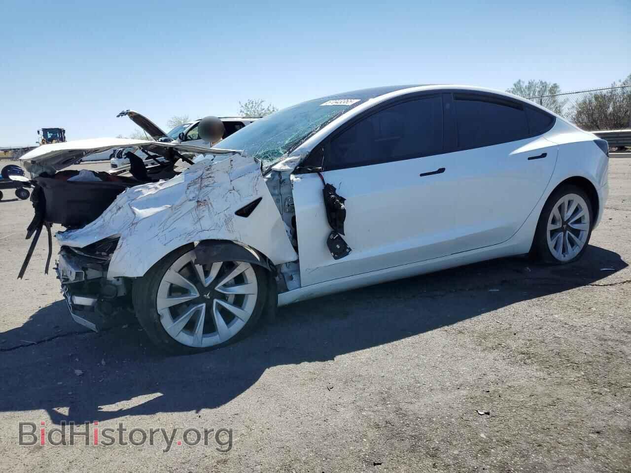 Photo 5YJ3E1EB2NF296954 - TESLA MODEL 3 2022