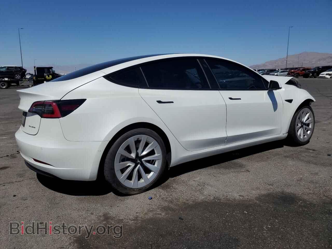 2022 TESLA MODEL 3 - VIN: 5YJ3E1EB2NF296954 - Фото 3