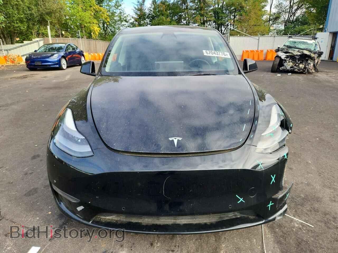 2022 TESLA MODEL Y - VIN: 7SAYGDEF2NF346985 - Фото 5