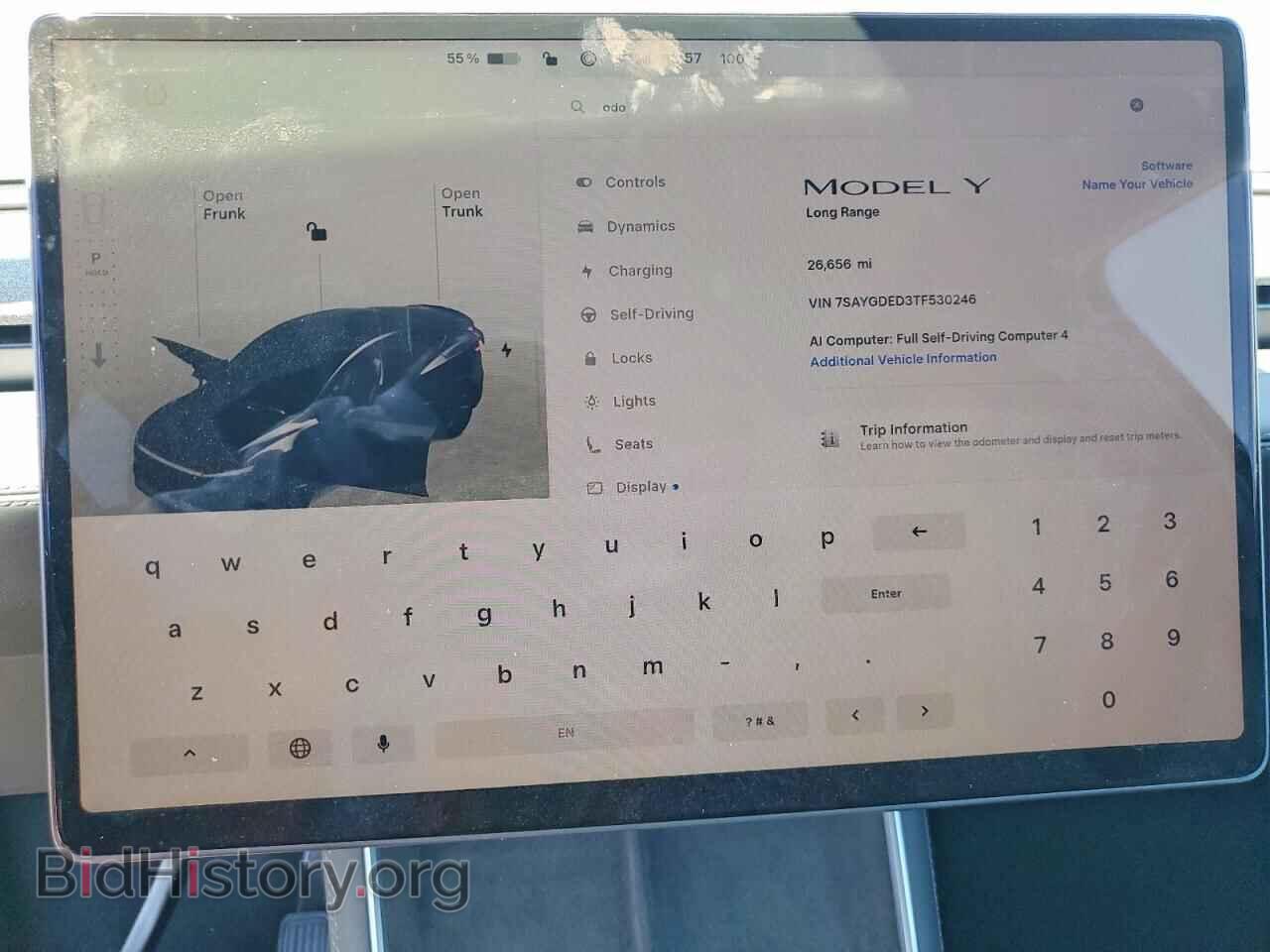 2026 TESLA MODEL Y - VIN: 7SAYGDED3TF530246 - Фото 9