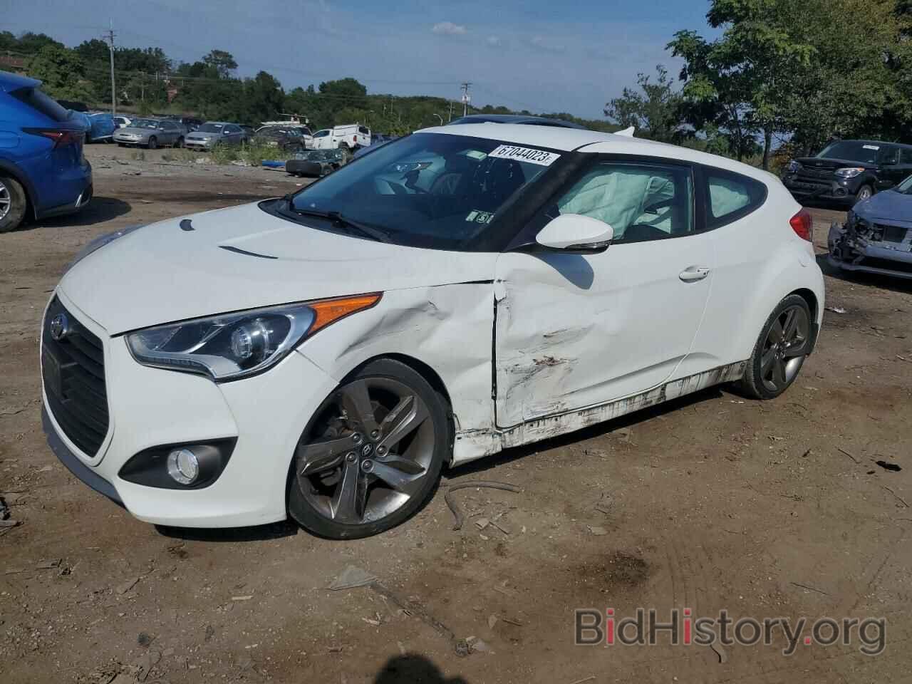 Photo KMHTC6AE0DU178809 - HYUNDAI VELOSTER 2013