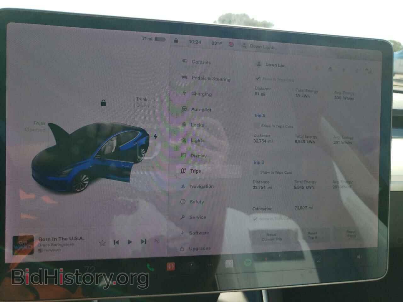 2018 TESLA MODEL 3 - VIN: 5YJ3E1EB6JF147828 - Фото 9