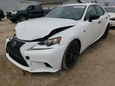 2015 Lexus IS IS 250, white — VIN JTHBF1D20F5058953, Copart