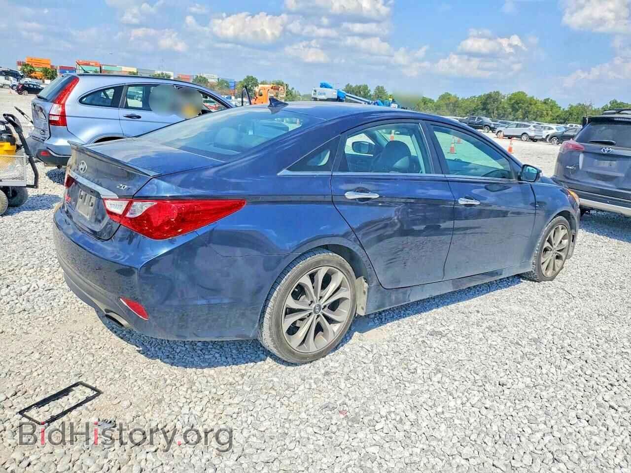 2014 Hyundai SONATA (VIN 5NPEC4AB7EH866079) — фото 3 из 14