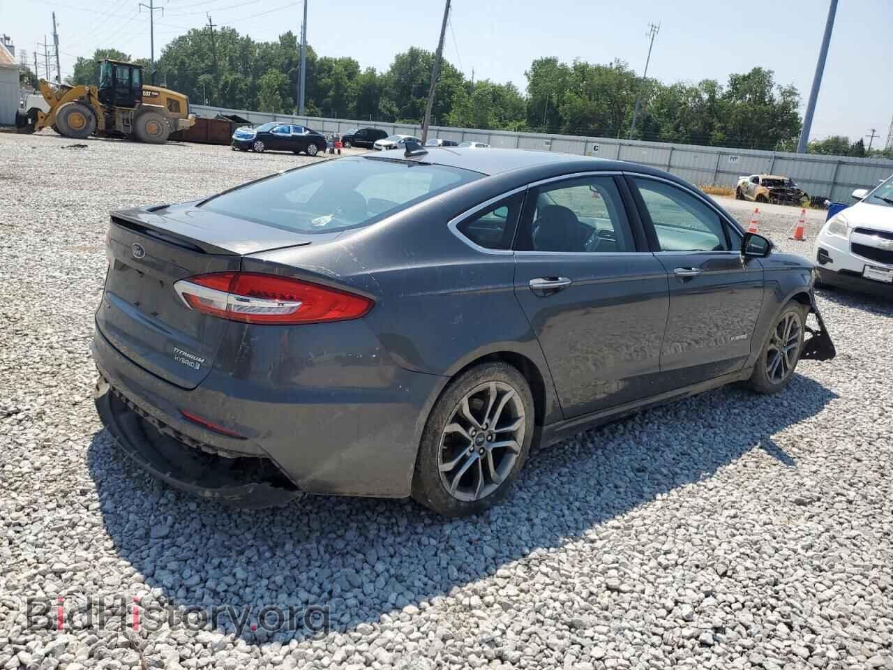 2019 FORD FUSION - VIN: 3FA6P0RU6KR236298 - Фото 3