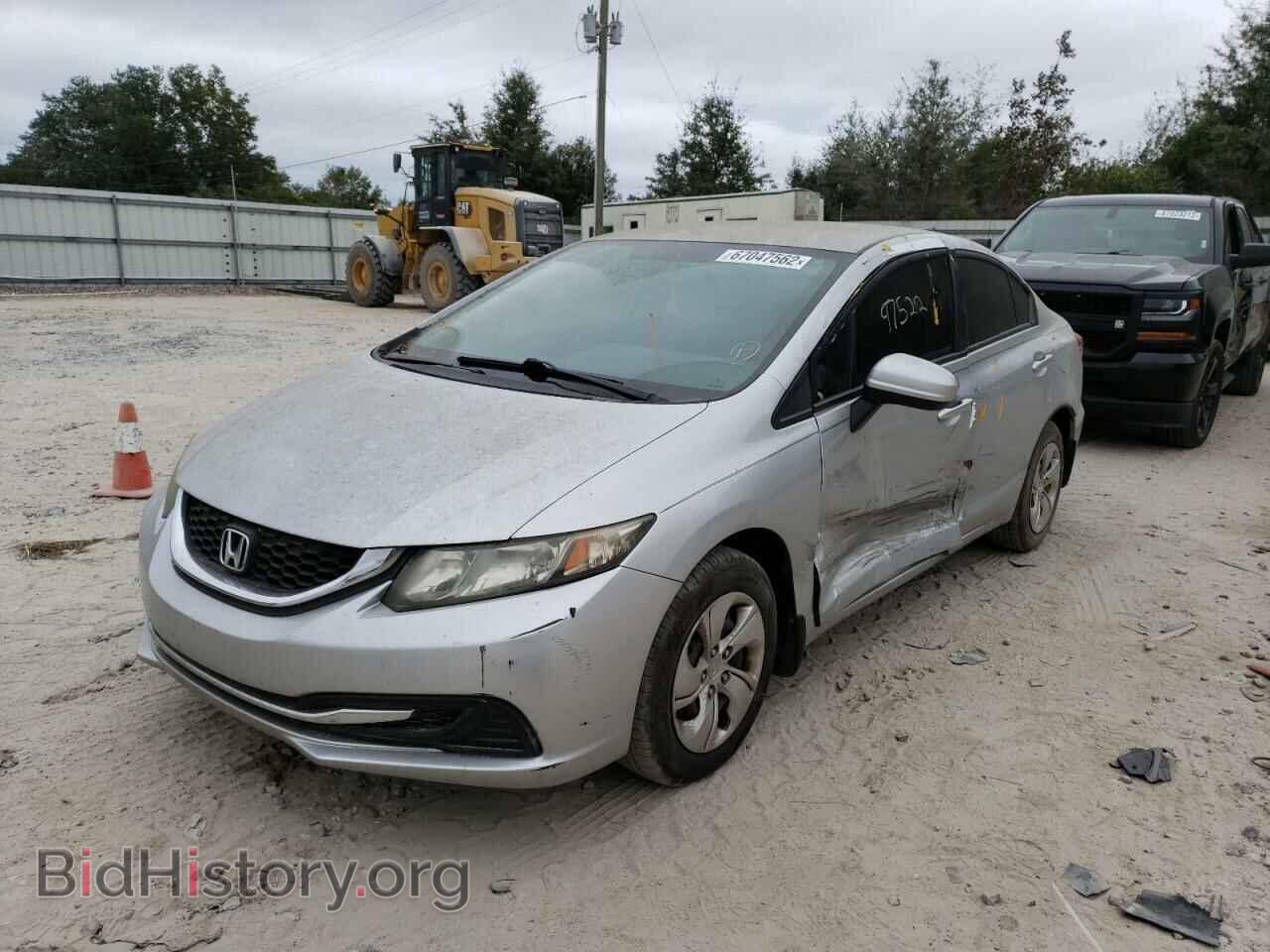 2014 HONDA CIVIC - VIN: 2HGFB2F52EH550274 - Фото 2