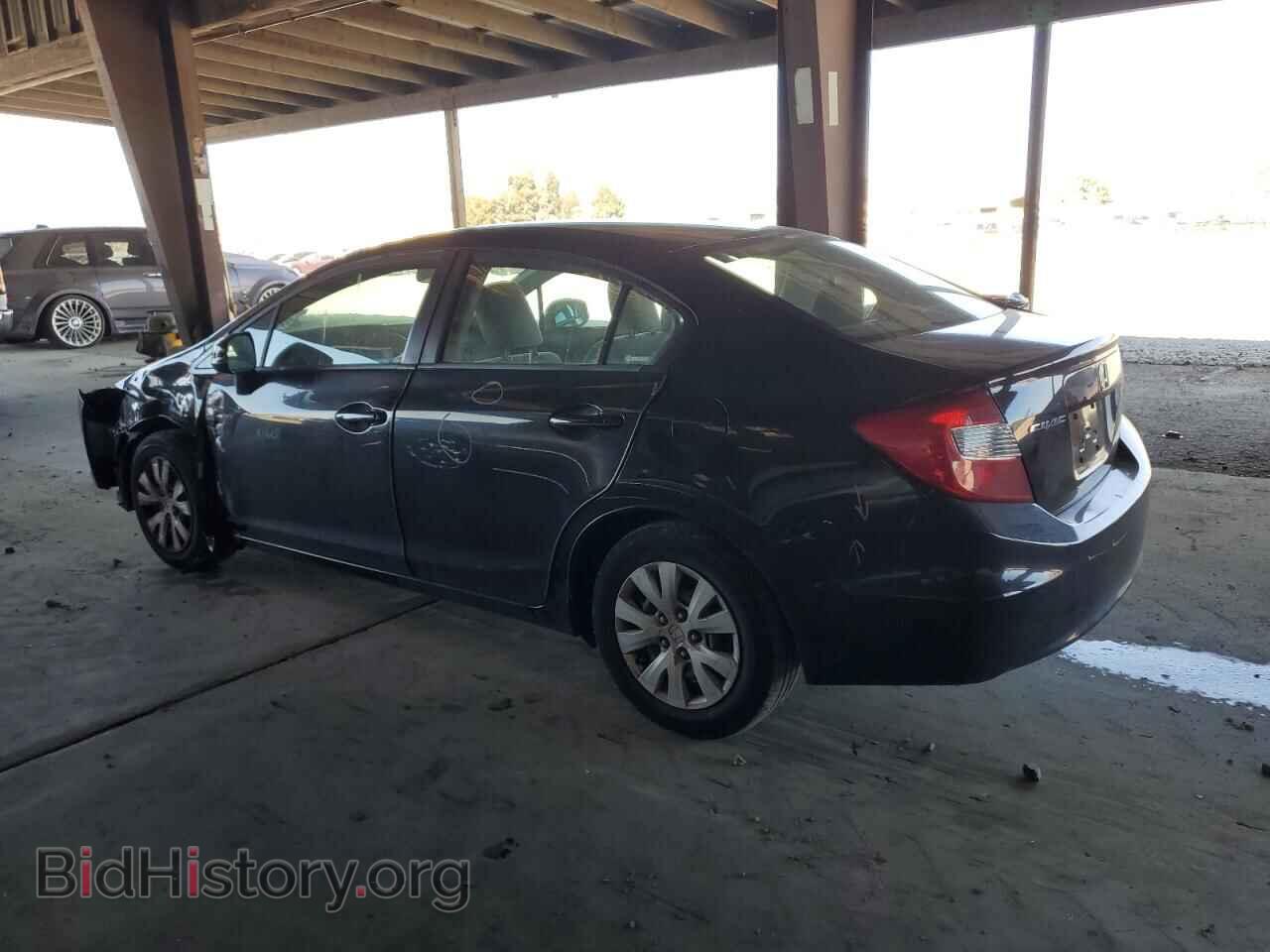 2012 HONDA CIVIC - VIN: 19XFB2F52CE310729 - Фото 2