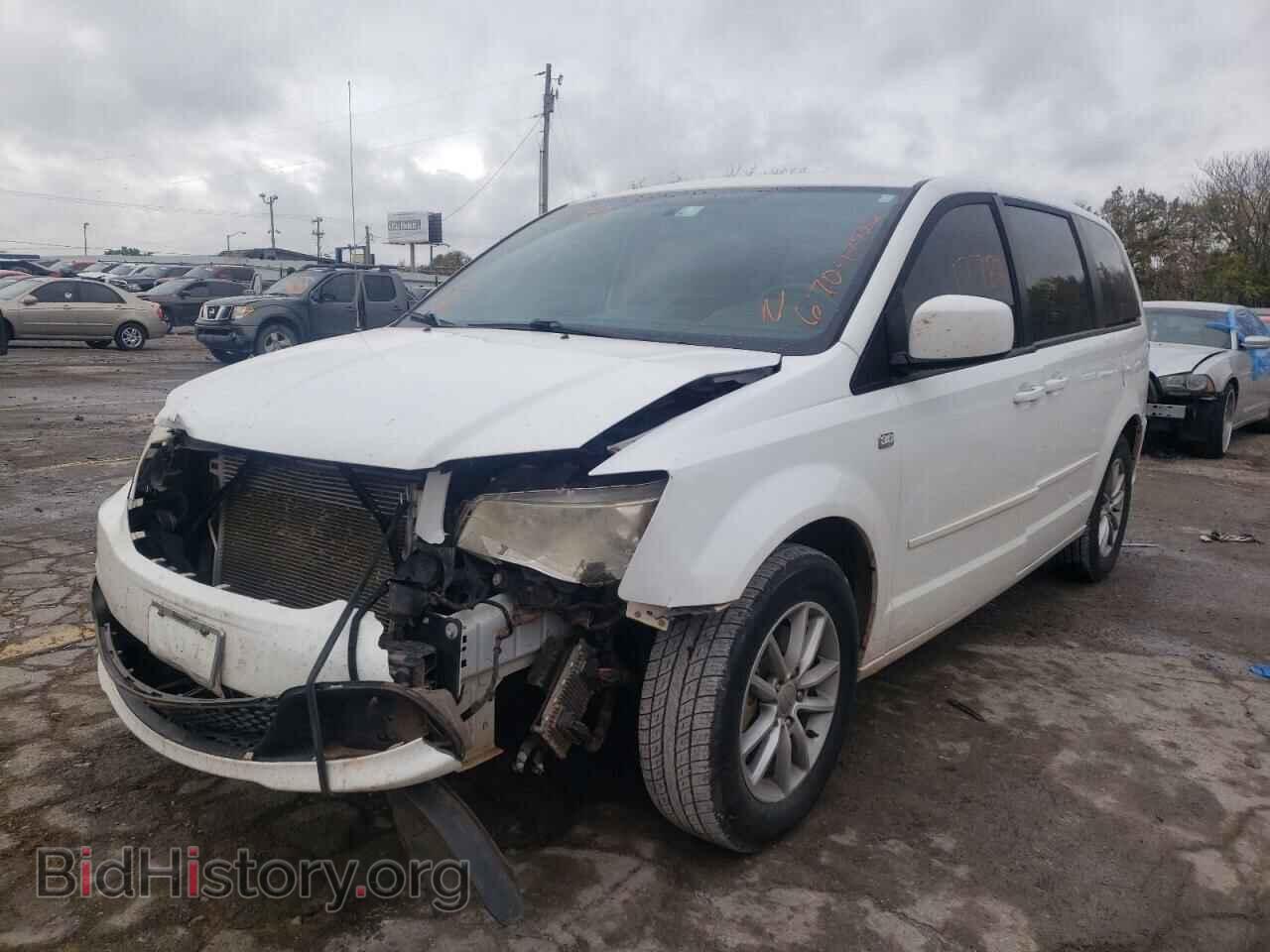 2014 DODGE CARAVAN - VIN: 2C4RDGBG3ER424509 - Фото 2