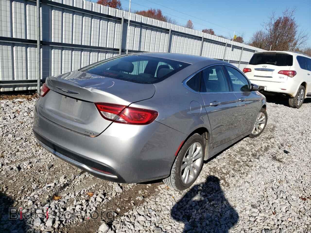 2015 CHRYSLER 200 - VIN: 1C3CCCAB8FN552500 - Фото 4