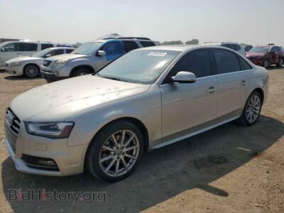 2014 Audi A4 A4 Prestig, silver — VIN WAUKFAFL7EA064873, Copart