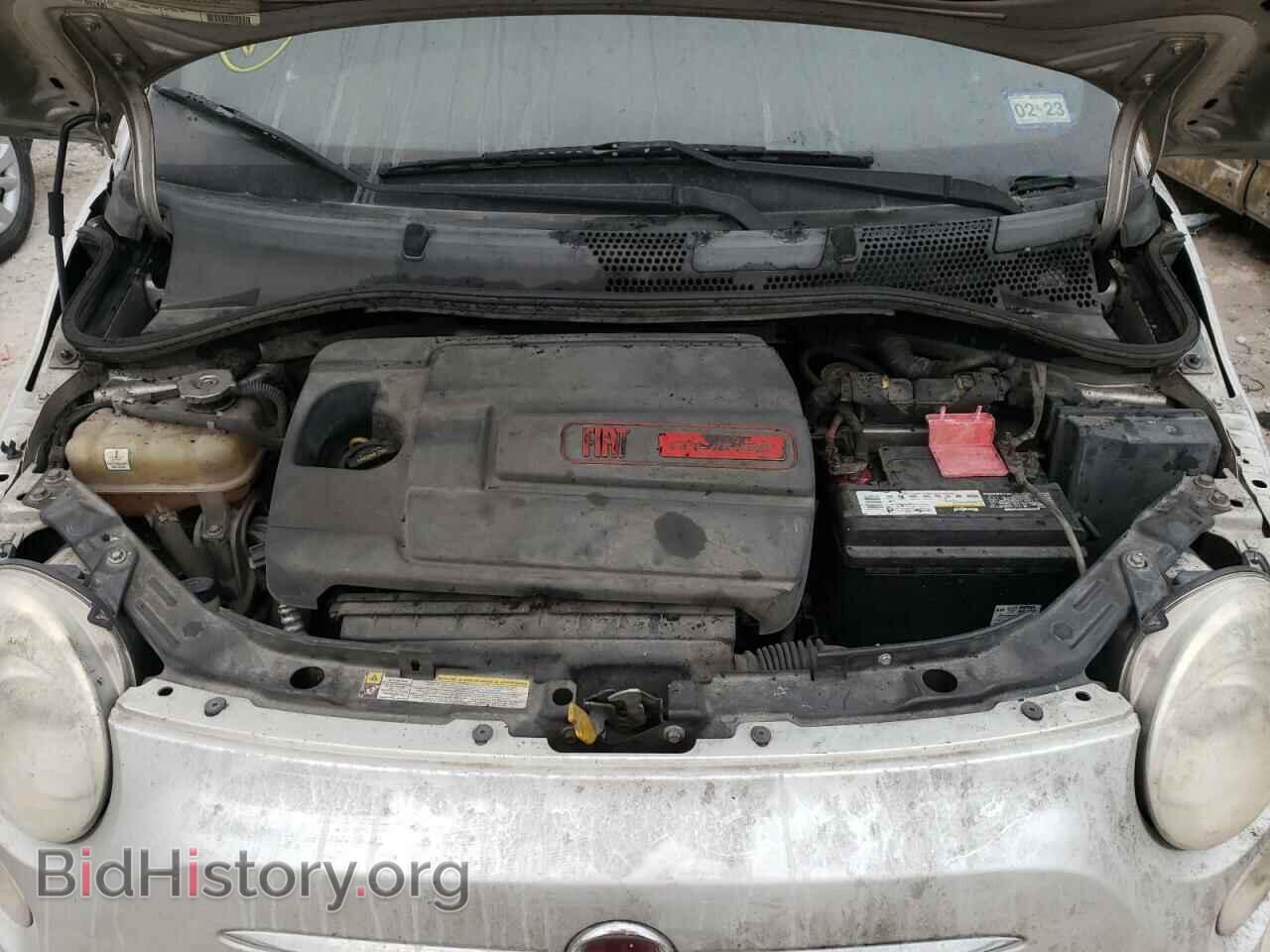 2012 FIAT 500 - VIN: 3C3CFFBR1CT100596 - Фото 7