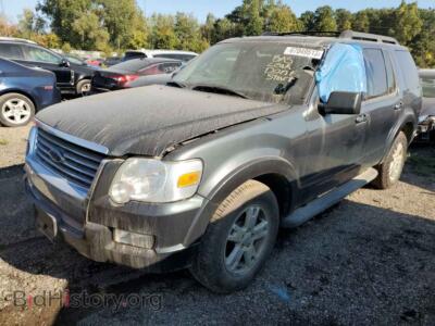 2010 Ford EXPLORER Explorer X, black — VIN 1FMEU7DE4AUA26759, Copart