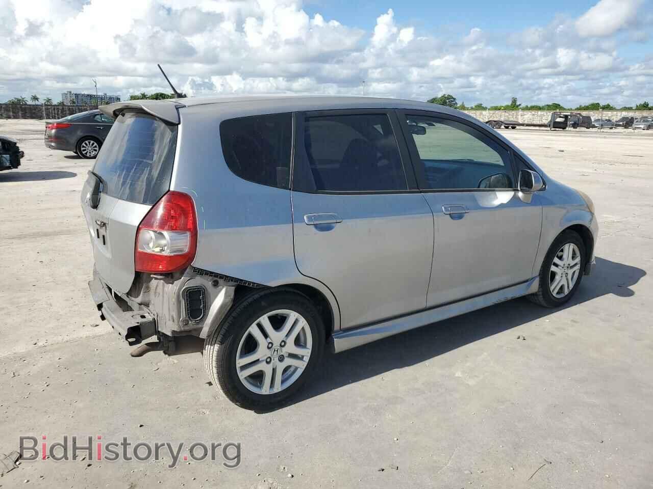 2007 HONDA FIT - VIN: JHMGD38687S037792 - Фото 3
