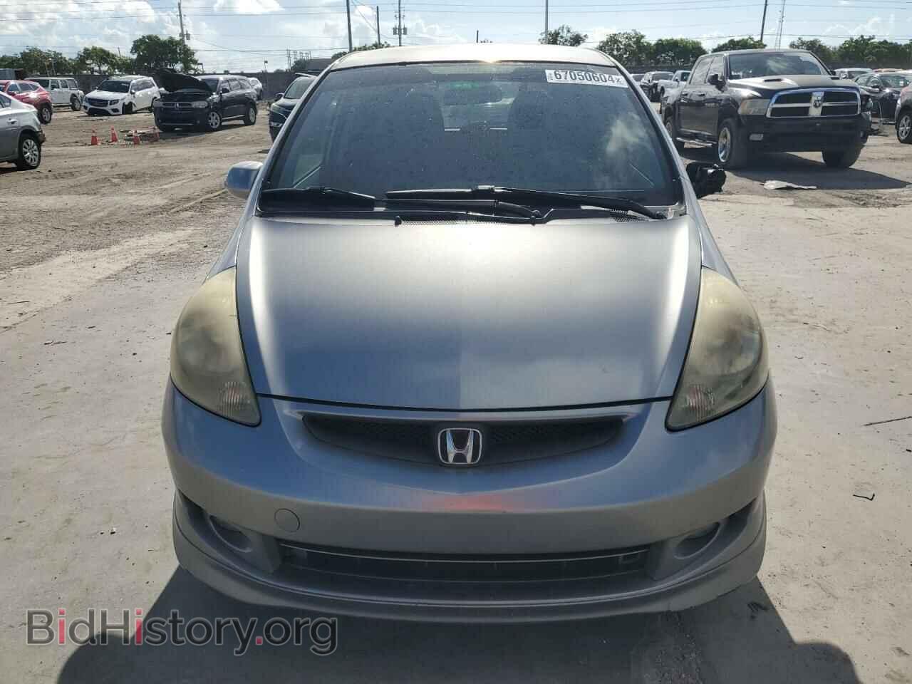 2007 HONDA FIT - VIN: JHMGD38687S037792 - Фото 5