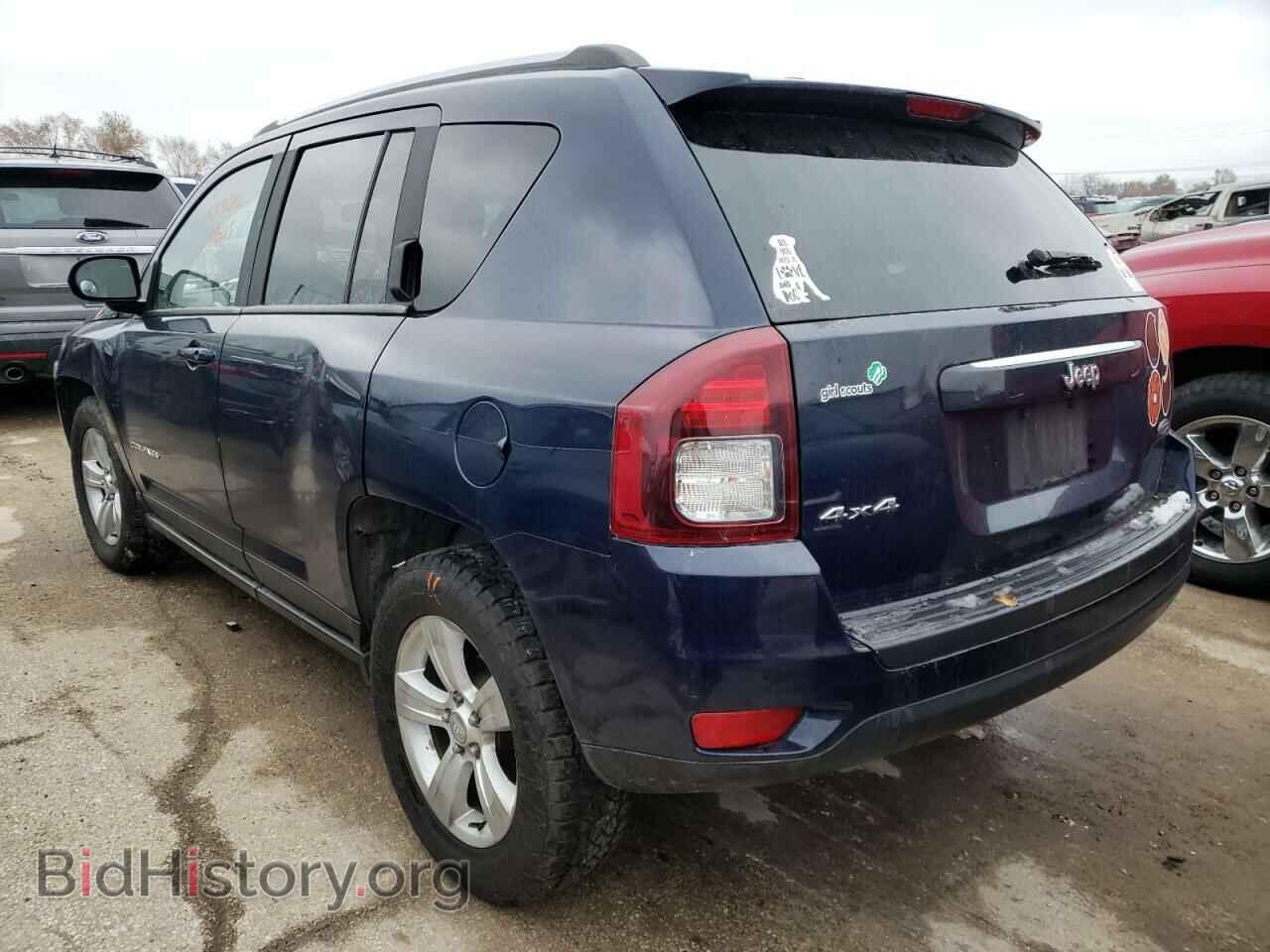 2017 JEEP COMPASS - VIN: 1C4NJDEB0HD104142 - Фото 2