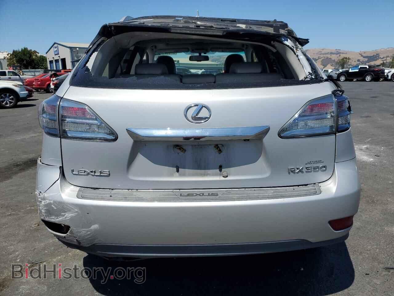 2010 LEXUS RX350 - VIN: 2T2BK1BA6AC007424 - Фото 6