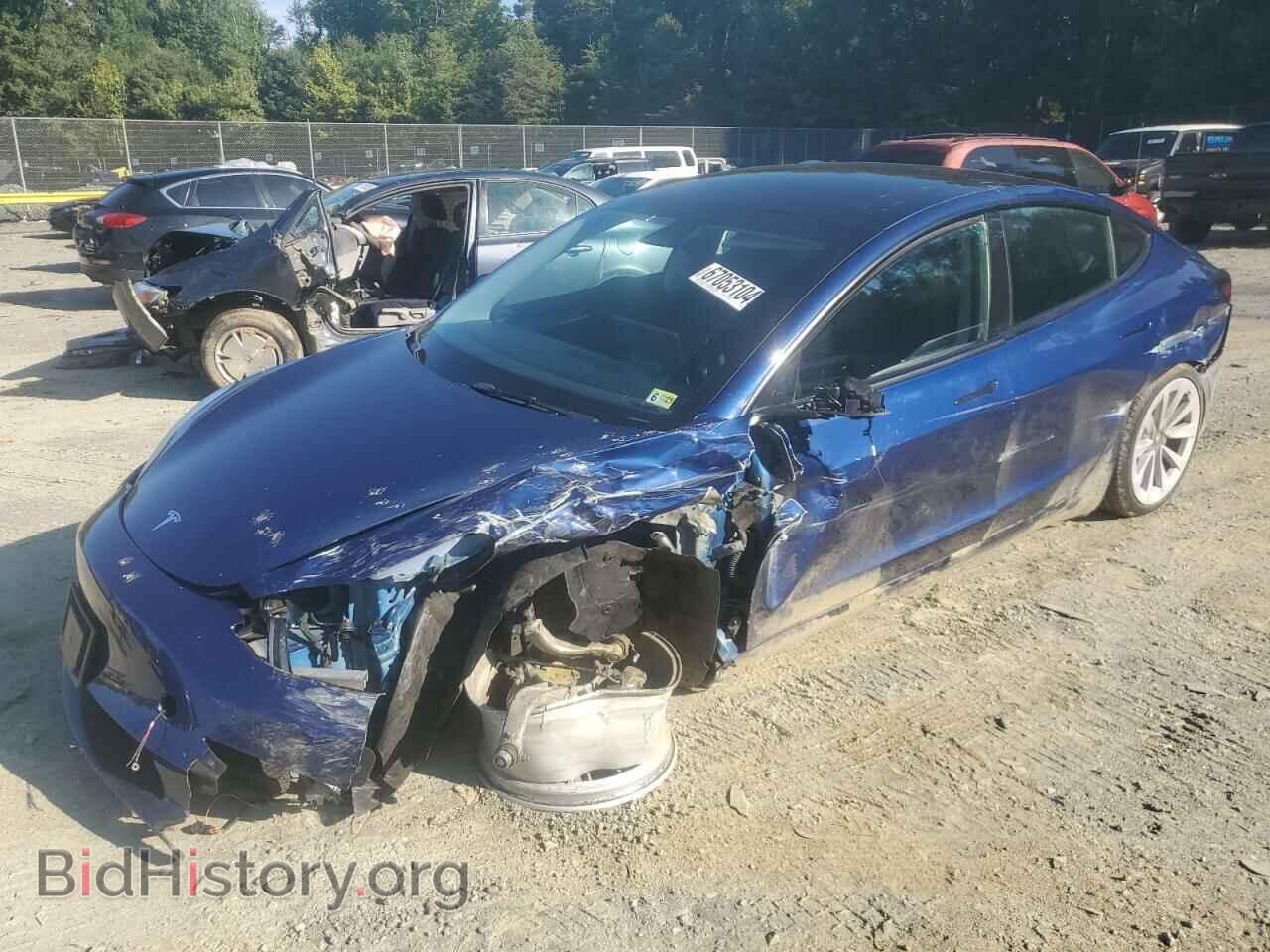 Photo 5YJ3E1EA2NF290708 - TESLA MODEL 3 2022