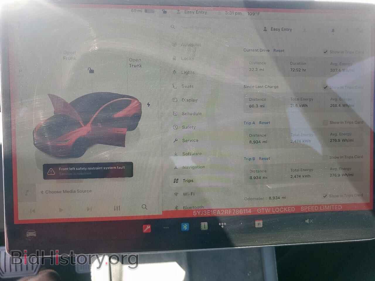2024 TESLA MODEL 3 - VIN: 5YJ3E1EA2RF786114 - Photo 9