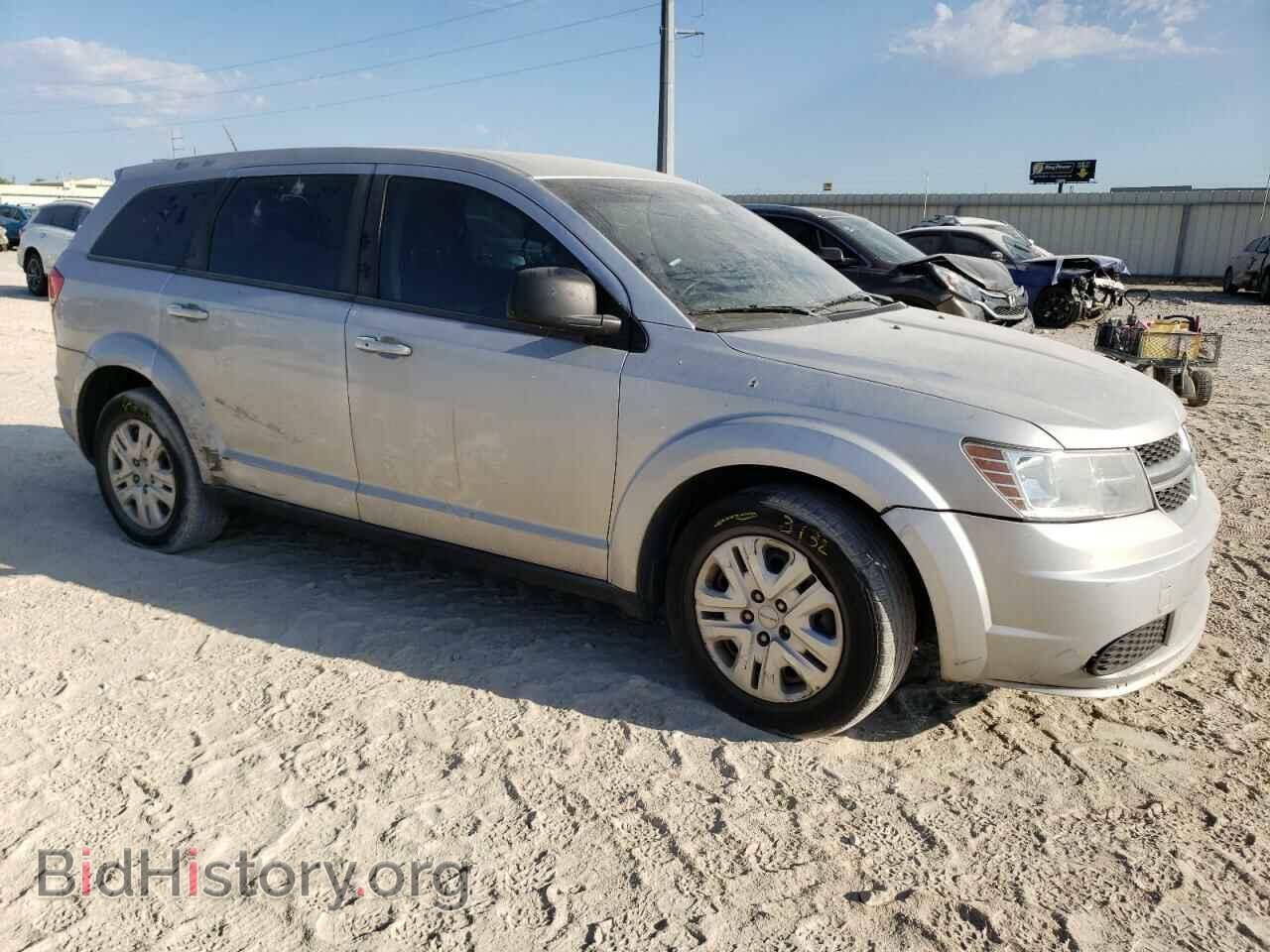 2014 DODGE JOURNEY - VIN: 3C4PDCAB3ET301554 - Фото 4