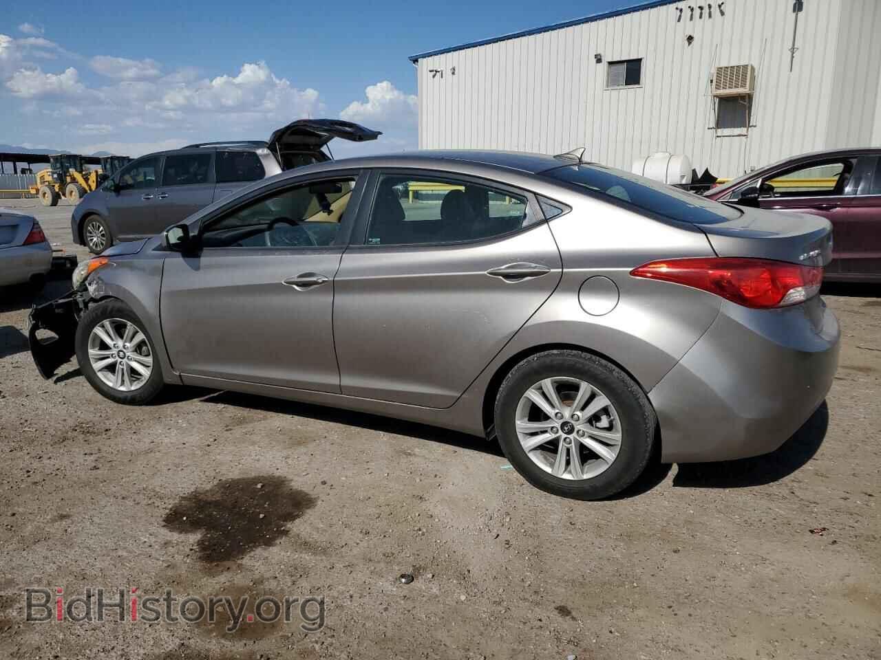 2012 HYUNDAI ELANTRA - VIN: 5NPDH4AE5CH124574 - Фото 2
