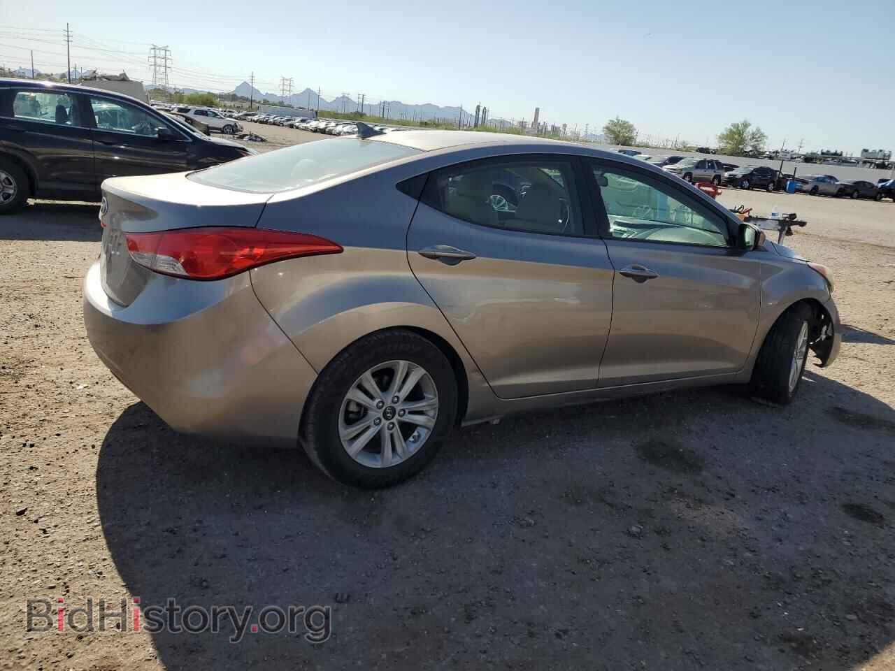 2012 HYUNDAI ELANTRA - VIN: 5NPDH4AE5CH124574 - Фото 3