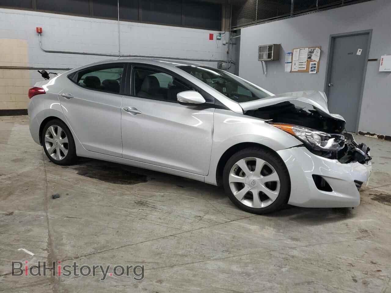 2012 HYUNDAI ELANTRA - VIN: KMHDH4AE8CU220829 - Фото 4