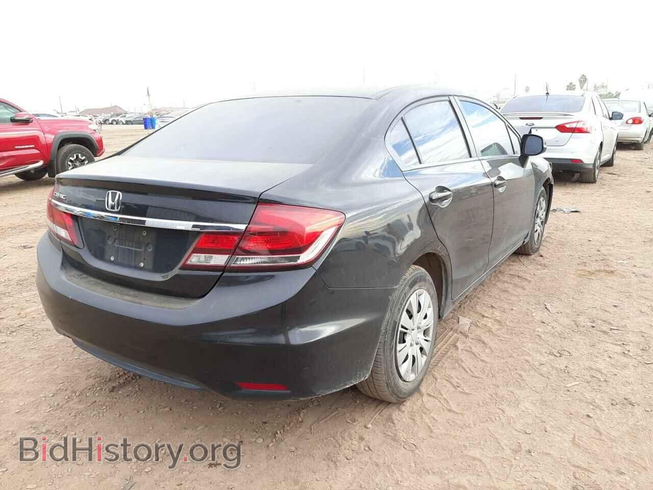 2013 HONDA CIVIC - VIN: 19XFB2F53DE218935 - Фото 4