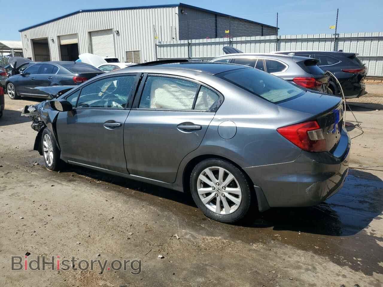 2012 HONDA CIVIC - VIN: 2HGFB2F84CH318508 - Фото 2