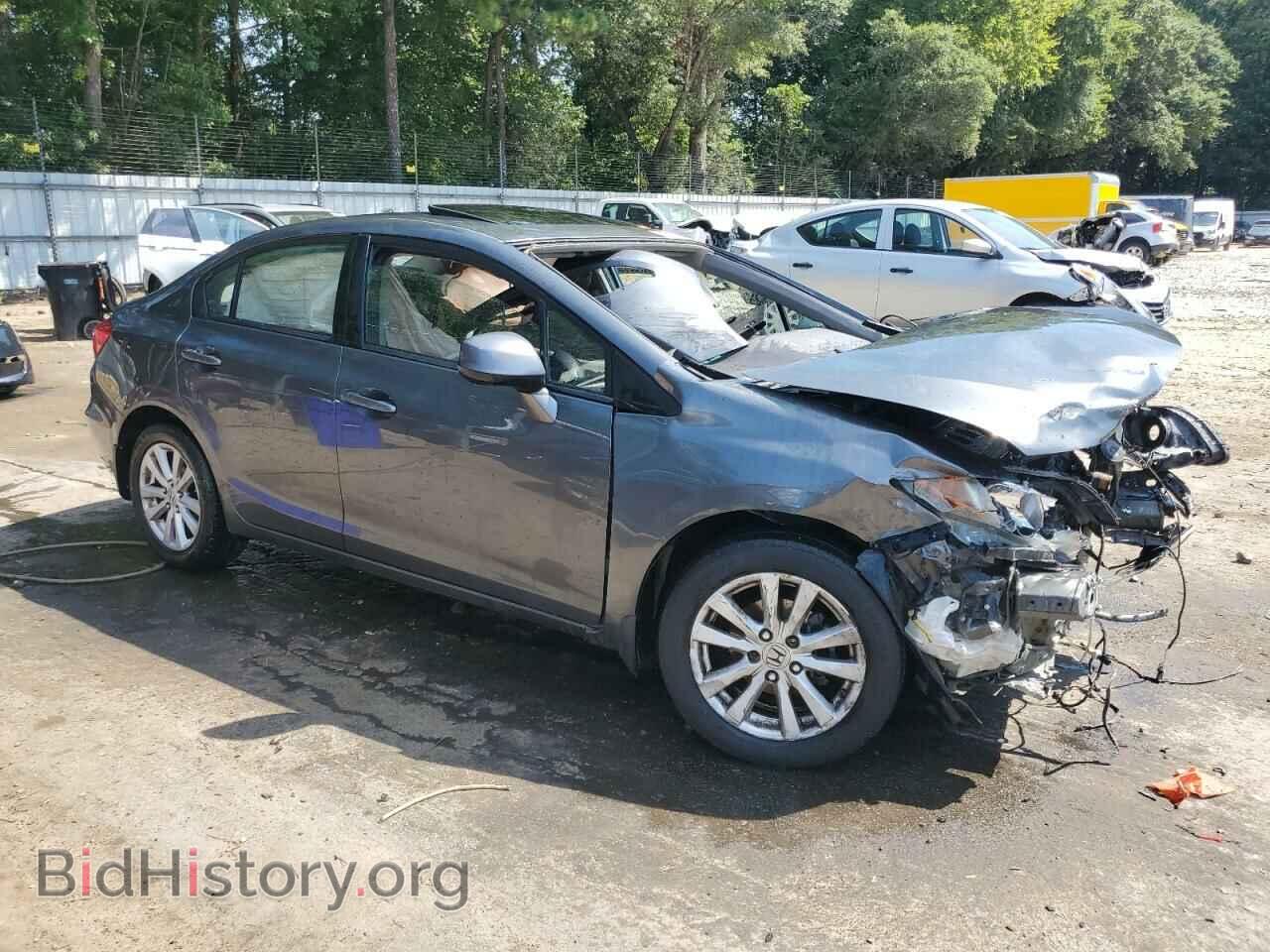 2012 HONDA CIVIC - VIN: 2HGFB2F84CH318508 - Фото 4