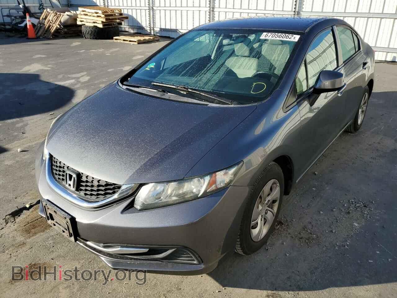 2013 HONDA CIVIC - VIN: 19XFB2F54DE209676 - Фото 2