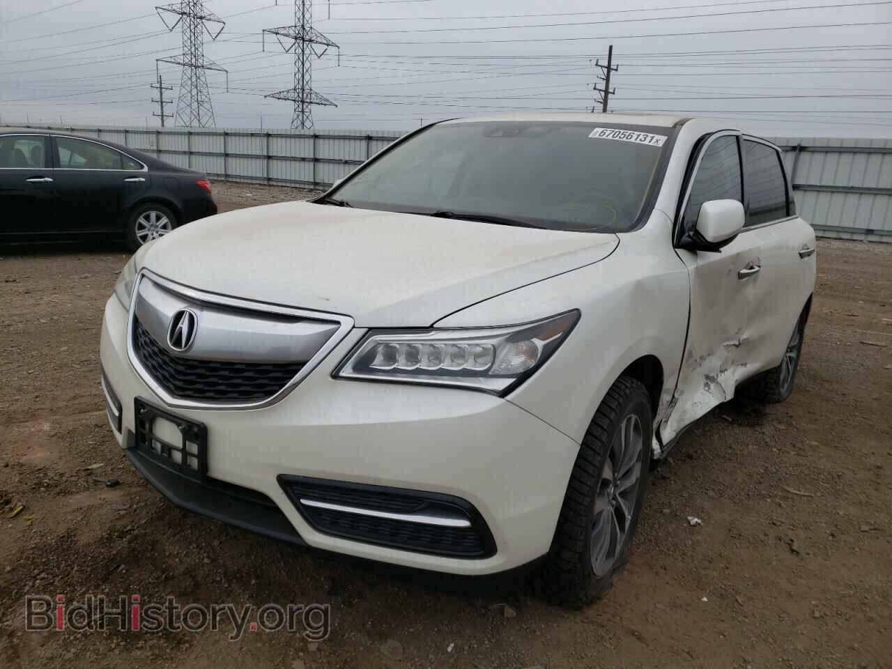 2014 ACURA MDX - VIN: 5FRYD4H49EB037674 - Фото 2