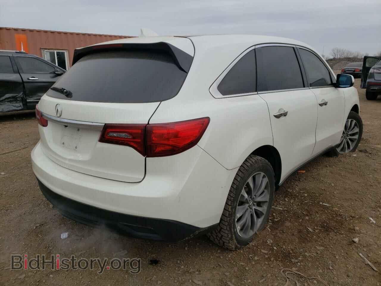 2014 ACURA MDX - VIN: 5FRYD4H49EB037674 - Фото 4