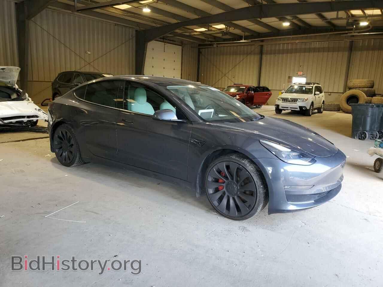 2022 TESLA MODEL 3 - VIN: 5YJ3E1EC1NF118607 - Фото 4